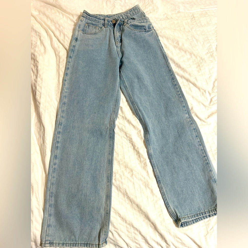 Light blue jeans